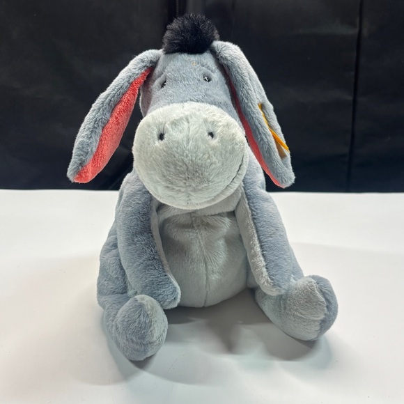 steiff Other - Steiff x Disney Eeyore Blue Gray Plush Stuffed Animal 10" Winnie The Pooh